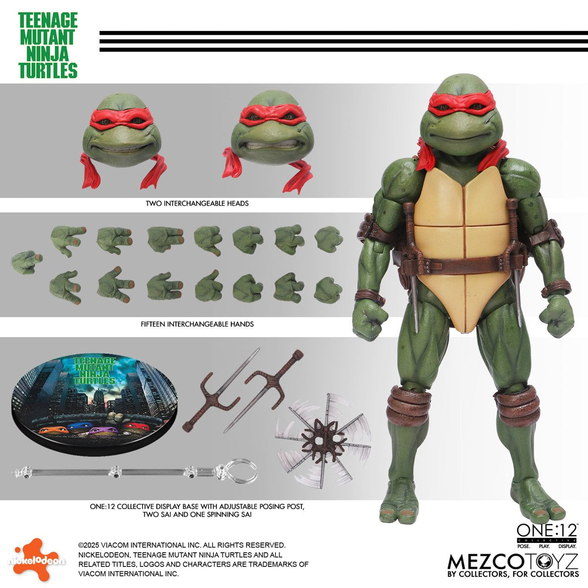PRE-ORDER Teenage Mutant Ninja Turtles (1990 Movie) Deluxe One:12 Collective Boxed Set Action Figure MZ75516 US-IMPORT