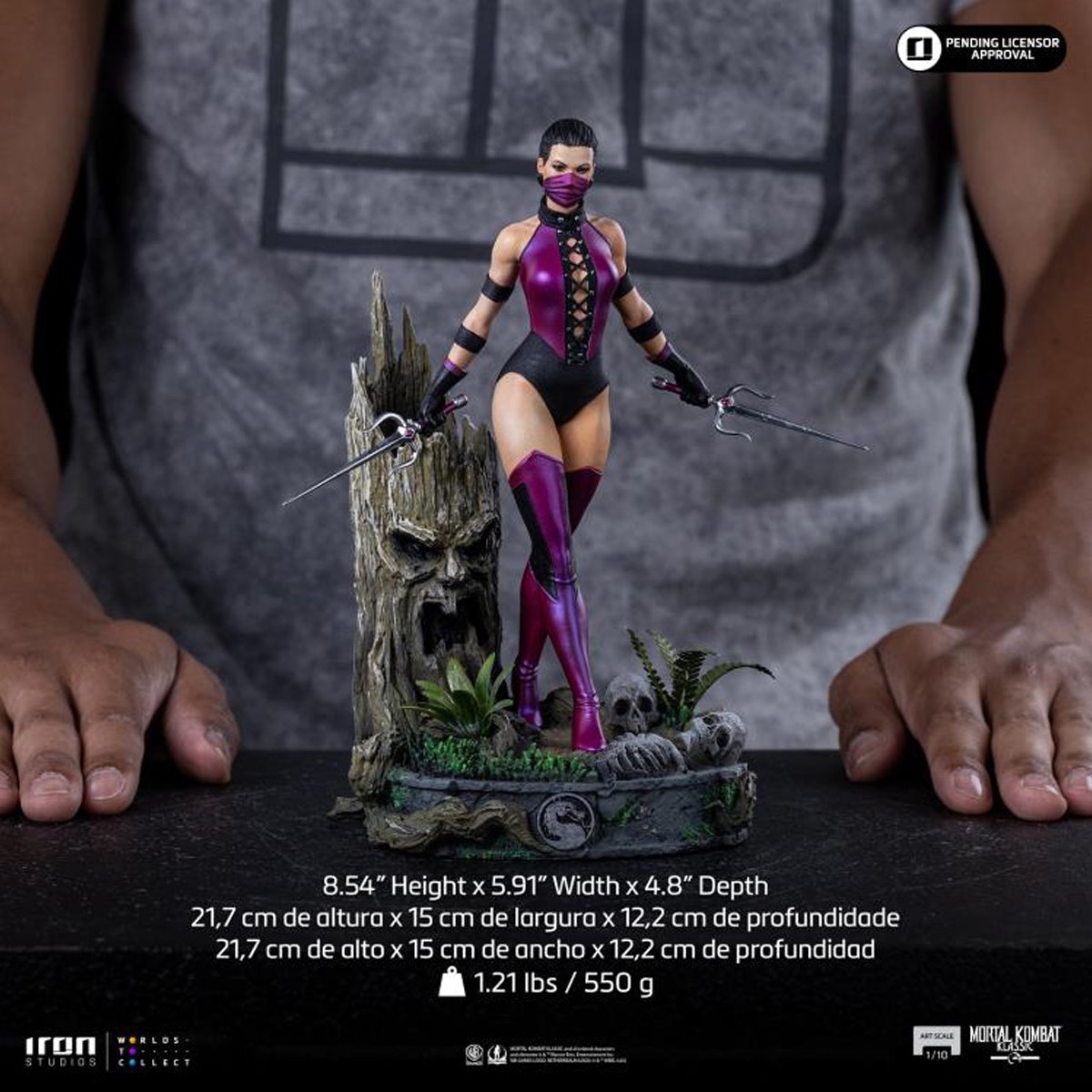 PRE-ORDER Mortal Kombat Mileena 1:10 Art Scale Limited Edition Statue RN35818 US-IMPORT