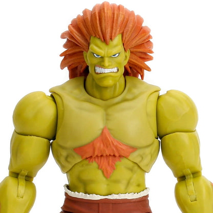 PRE-ORDER Ultra Street Fighter II Blanka 6-Inch Scale Deluxe Action Figure JD35173 US-IMPORT