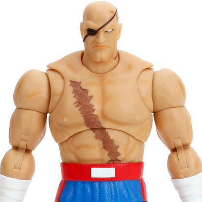 PRE-ORDER Ultra Street Fighter II Sagat 6-Inch Scale Deluxe Action Figure JD35171 US-IMPORT