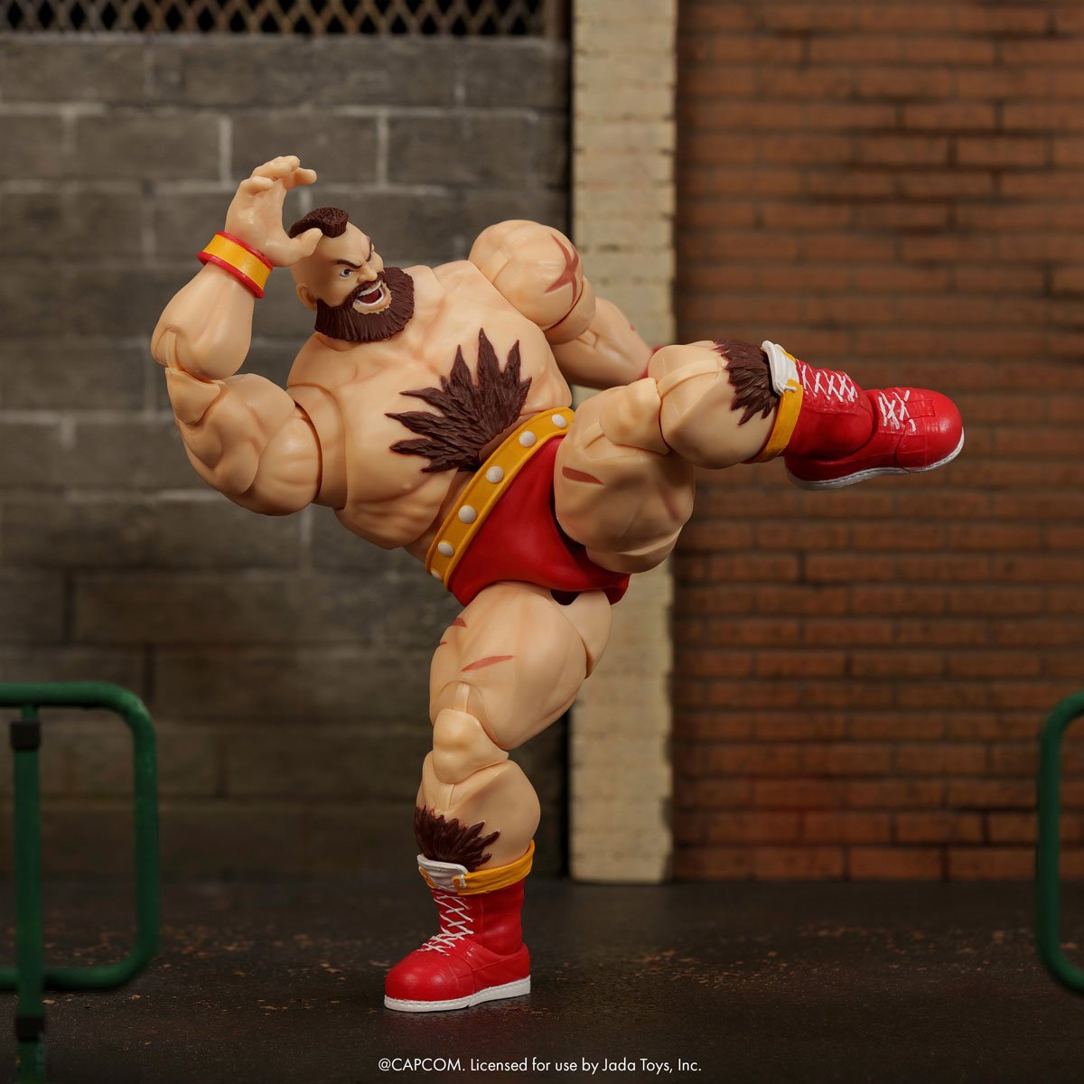 Pre-Order Ultra Street Fighter II Zangief Deluxe 6-Inch Scale Action Figure US-IMPORT JD35742