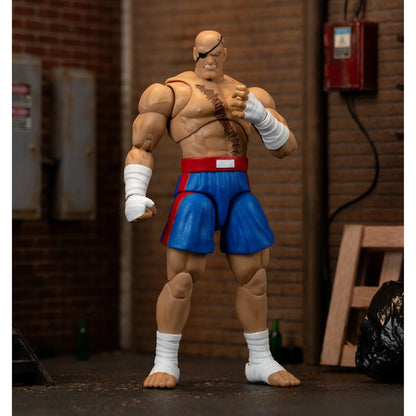 PRE-ORDER Ultra Street Fighter II Sagat 6-Inch Scale Deluxe Action Figure JD35171 US-IMPORT