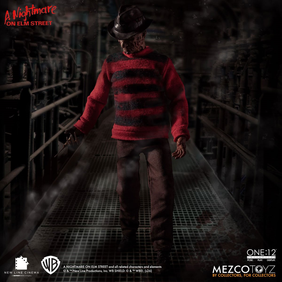 PRE-ORDER A Nightmare on Elm Street Freddy Krueger One:12 Collective Action Figure MZ77390 US-IMPORT
