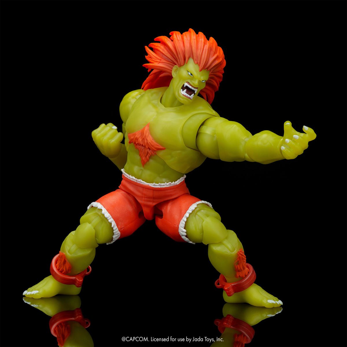 Ultra Street Fighter II Blanka Glow-in-the-Dark 6-Inch Scale Action Figure - Exclusive US-IMPORT JD36976