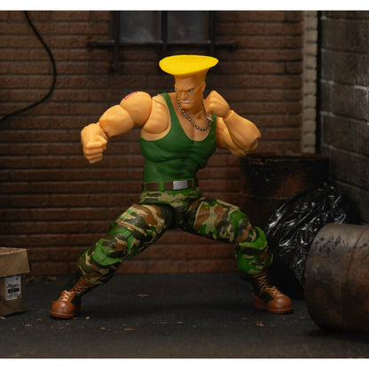 Ultra Street Fighter II Guile 6-Inch Scale Action Figure US-IMPORT