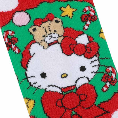 Sanrio Hello Kitty Christmas Box Crew Socken 3-Pack BWCRF71R