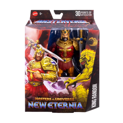 King Randor Masters of the Universe Masterverse Wave 16 New Eternia JBP79, US-BOX