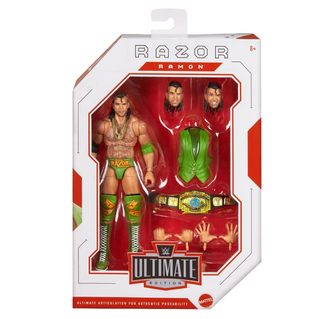 WWE Razor Ramon Ultimate Greatest Hits 2025 Wave US-BOX GLF65P1A