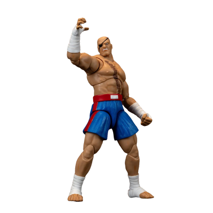 PRE-ORDER Ultra Street Fighter II Sagat 6-Inch Scale Deluxe Action Figure JD35171 US-IMPORT