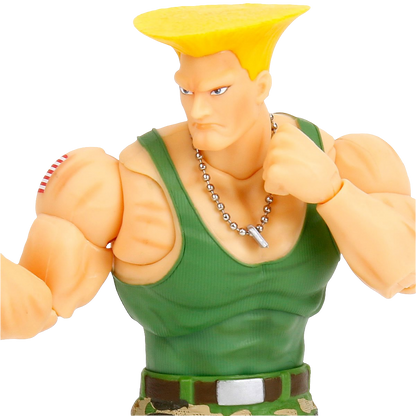 Ultra Street Fighter II Guile 6-Inch Scale Action Figure US-IMPORT