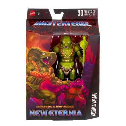 New Eternia Kobra Khan Masters of the Universe Masterverse Action Figure Wave 18 MTJBP86 US-BOX
