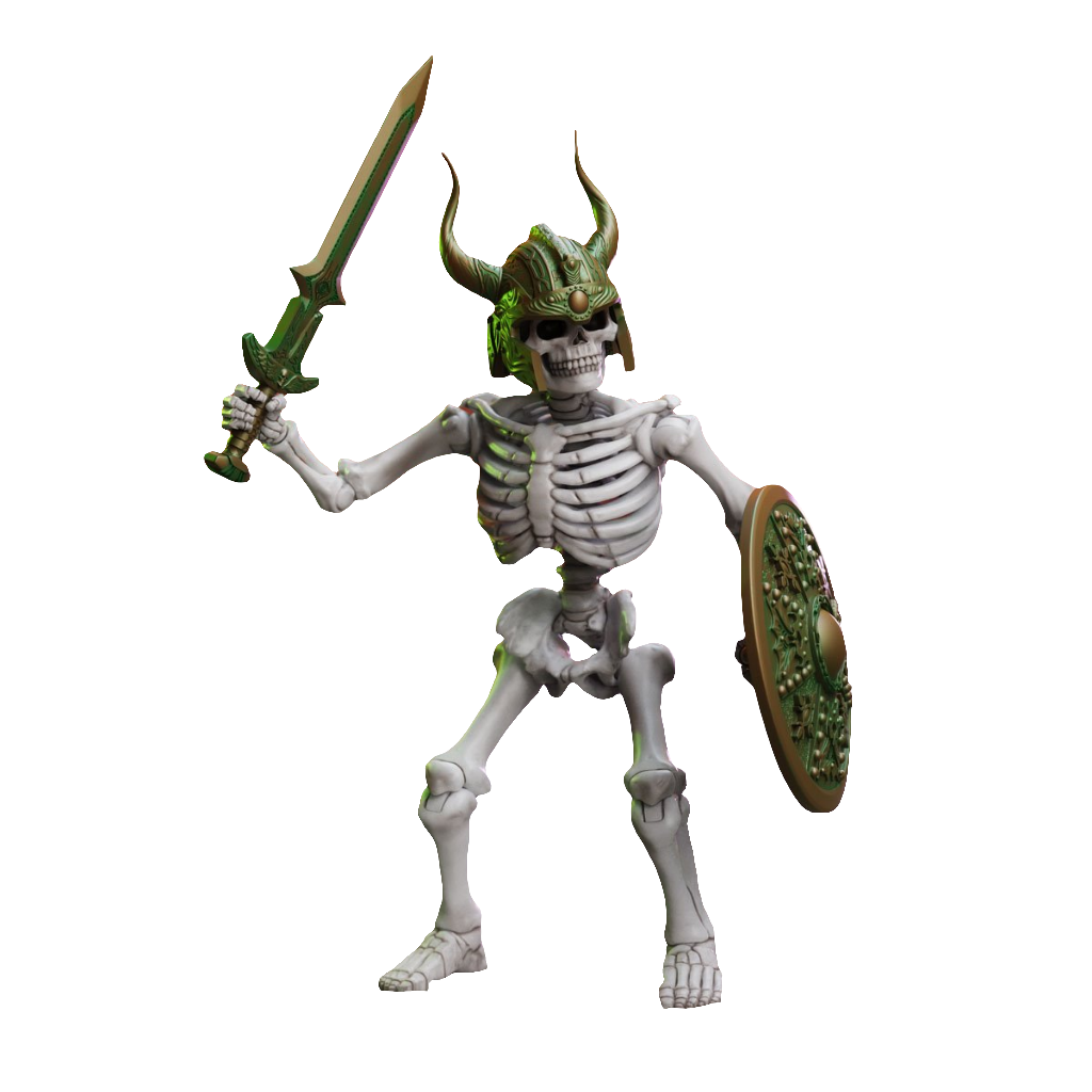 Undead Skeletal Guardian Immortal Champions Wave 1 US-IMPORT Action Figure BFIC0001