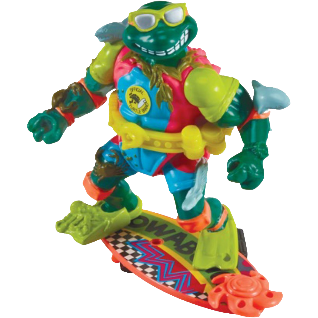 Surfing Michelangelo, Ice Hockey Leonardo, Teenage Mutant Ninja Turtles Classic Sewer Sports Action Figure 2-Pack PL80980 US-Import