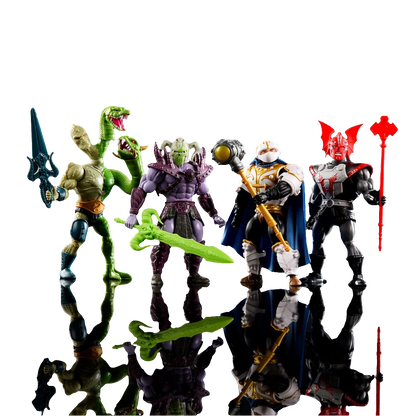 Battle for Eternia Masters of the Universe Origins 4-Pack JFX05 US-Import