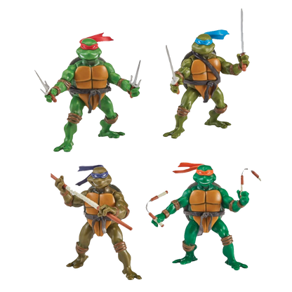 Teenage Mutant Ninja Turtles Classic 2003 Turtles Action Figure 4-Pack PL80997 US-Import