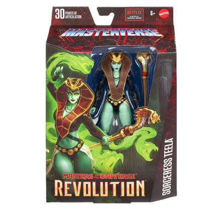 Sorceress Teela Masters of the Universe Masterverse Revolution HYC58, US-BOX