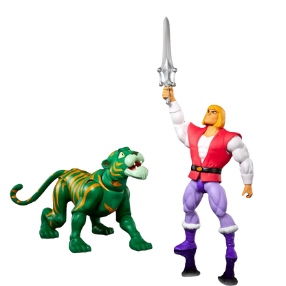 Prince Adam and Cringer 2-Pack Masters of the Universe Origins Origins Cartoon Collection HTH30 US-Import