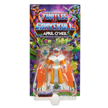 MOTU Origins Turtles of Grayskull April O'Neil HTH19 US-Import