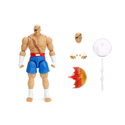 PRE-ORDER Ultra Street Fighter II Sagat 6-Inch Scale Deluxe Action Figure JD35171 US-IMPORT