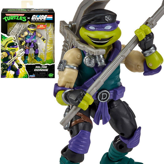 Pre-Order Teenage Mutant Ninja Turtles x G.I. Joe Donnie x Dial-tone Action Figure US-IMPORT PL81902