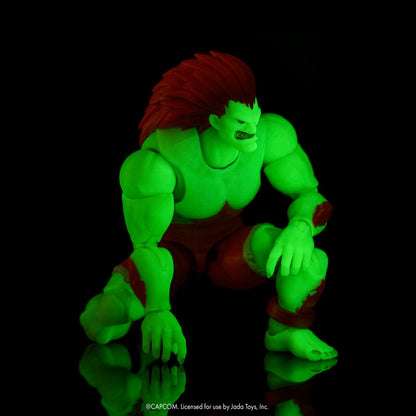 Ultra Street Fighter II Blanka Glow-in-the-Dark 6-Inch Scale Action Figure - Exclusive US-IMPORT JD36976