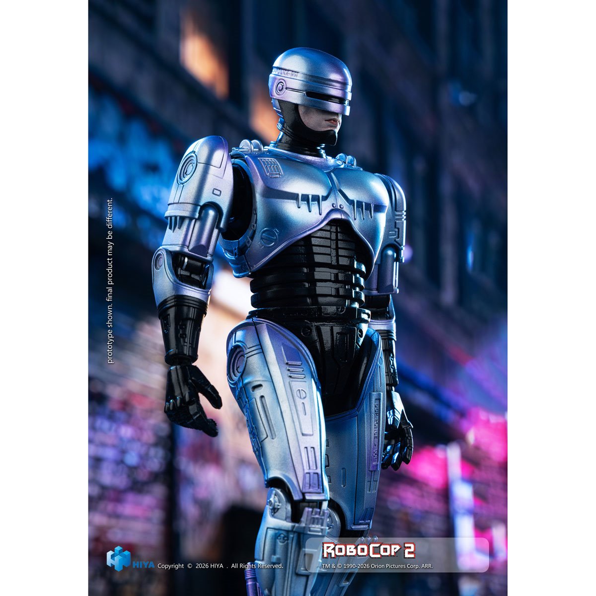 PRE-ORDER RoboCop 2 RoboCop Exquisite Super Series 1:12 Scale Action Figure HYESR0302 US-IMPORT