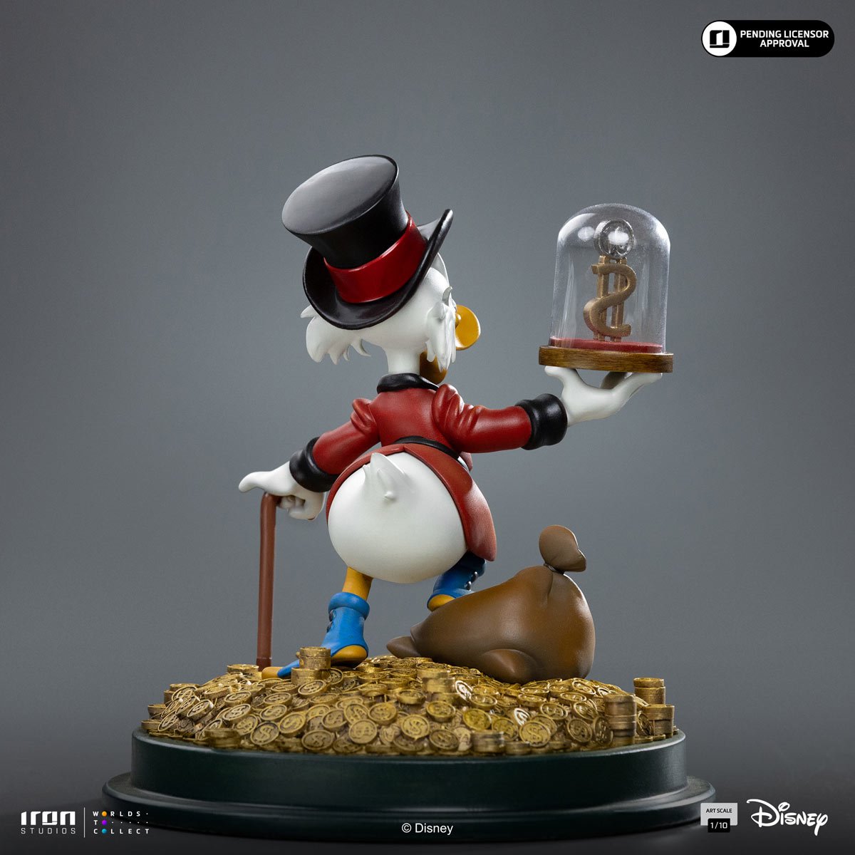 DuckTales Uncle Scrooge McDuck 1:10 Art Scale Limited Edition Statue RN37386 US-IMPORT