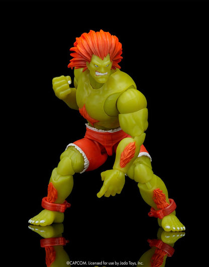 Ultra Street Fighter II Blanka Glow-in-the-Dark 6-Inch Scale Action Figure - Exclusive US-IMPORT JD36976