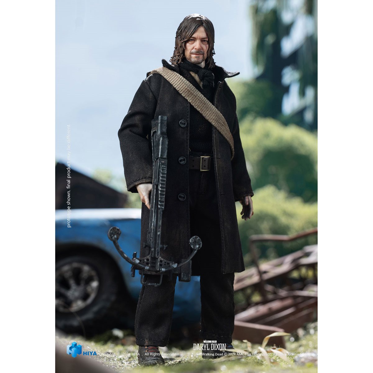 PRE-ORDER The Walking Dead Daryl Dixon Exquisite Super 1:12 Scale Action Figure - Previews Exclusive DC420354 US-IMPORT