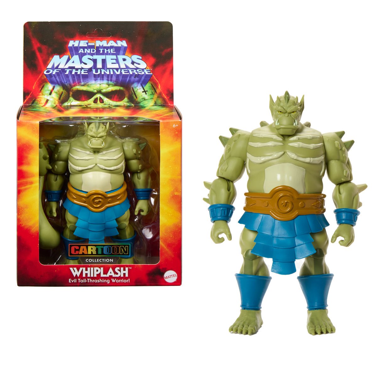 Masters of the Universe Origins Deluxe 200X Whiplash Action Figure MTJHK13 US-Import