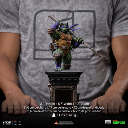 PRE-ORDER Teenage Mutant Ninja Turtles Donatello Unleashed 1:10 Art Scale Limited Edition Statue RN36303 US-IMPORT