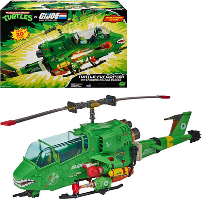 Pre-Order Teenage Mutant Ninja Turtles x G.I. Joe Mobile Strike Force Assault Copter US-IMPORT PL81931