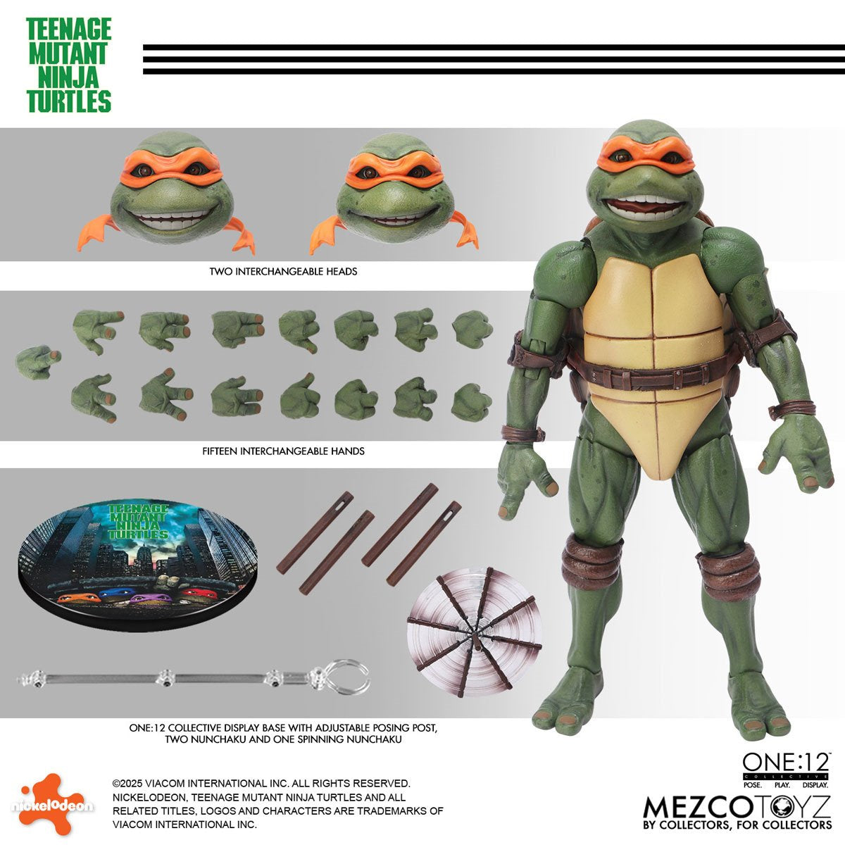 PRE-ORDER Teenage Mutant Ninja Turtles (1990 Movie) Deluxe One:12 Collective Boxed Set Action Figure MZ75516 US-IMPORT