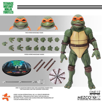 PRE-ORDER Teenage Mutant Ninja Turtles (1990 Movie) Deluxe One:12 Collective Boxed Set Action Figure MZ75516 US-IMPORT