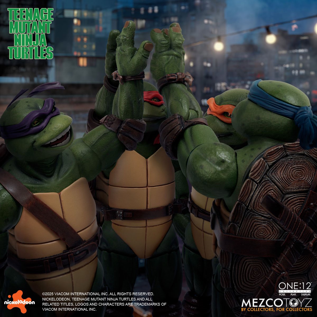 PRE-ORDER Teenage Mutant Ninja Turtles (1990 Movie) Deluxe One:12 Collective Boxed Set Action Figure MZ75516 US-IMPORT