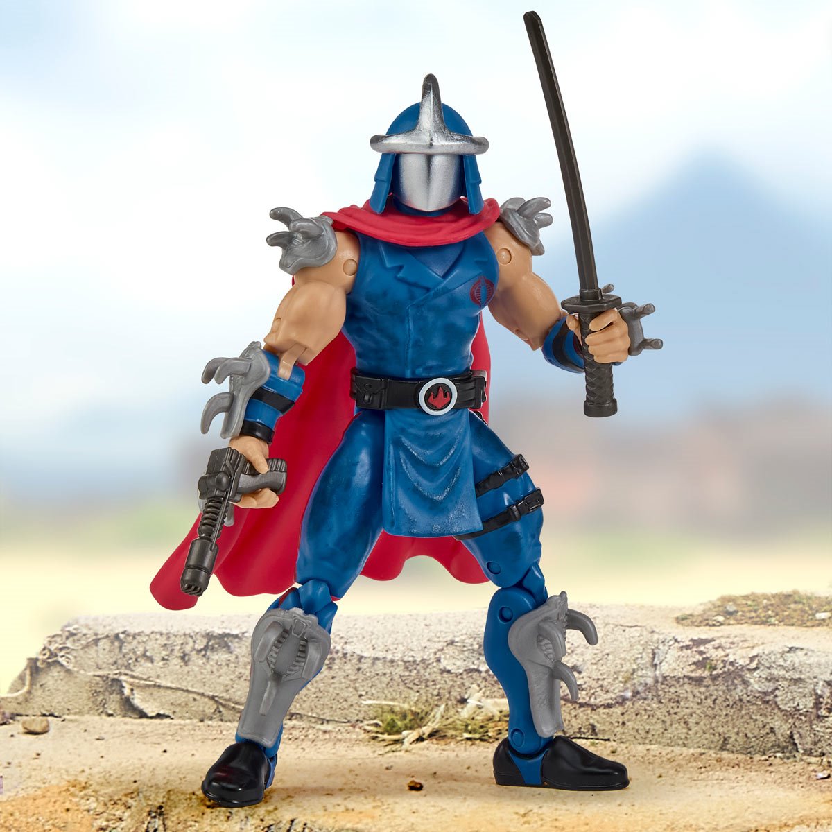 Pre-Order Teenage Mutant Ninja Turtles x G.I. Joe Shredder x Cobra Commander Action Figure US-IMPORT PL81986