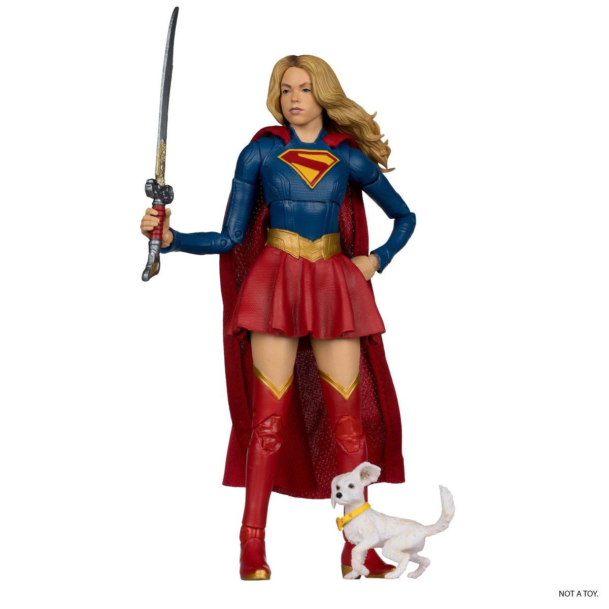 PRE-ORDER DC Comics Supergirl Deluxe Theatrical Edition Supergirl & Baby Krypto figure 18cm MF17832