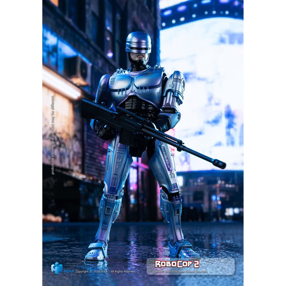 PRE-ORDER RoboCop 2 RoboCop Exquisite Super Series 1:12 Scale Action Figure HYESR0302 US-IMPORT