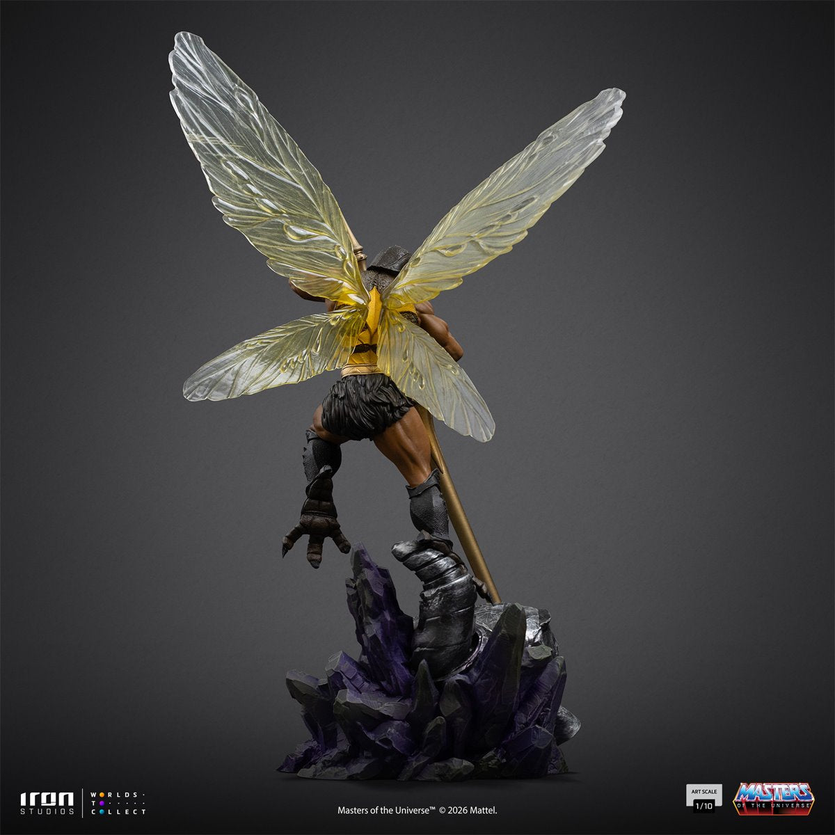 PRE-ORDER Masters of the Universe Buzz-Off 1:10 Art Scale Limited Edition Statue RN37010 US-IMPORT