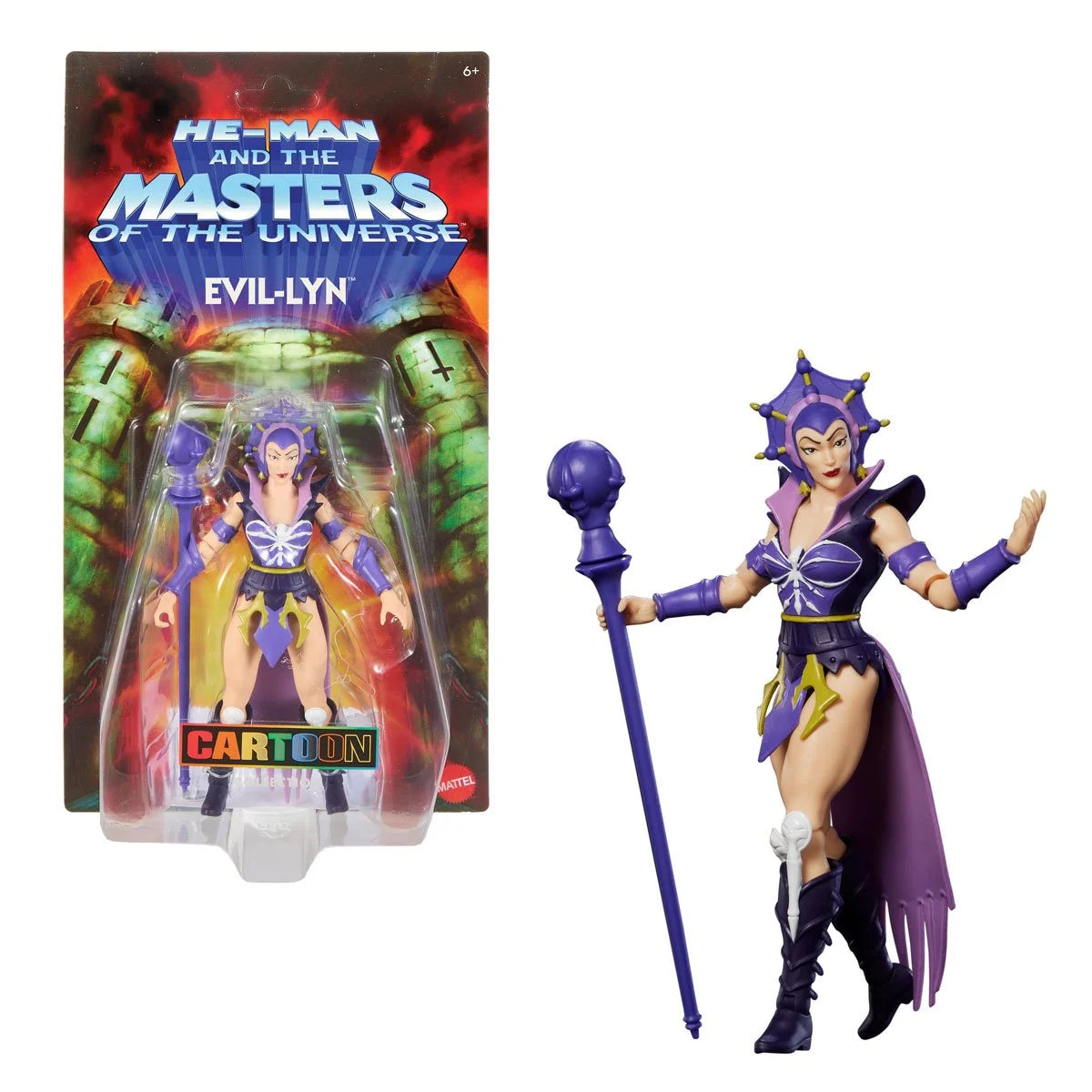 PRE-ORDER Masters of the Universe Origins Wave 28 Cartoon Collection 200X Evil-Lyn MTJHJ95 US-Import