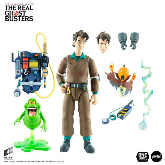 PRE-ORDER The Real Ghostbusters Peter Venkman 1:12 Scale Actionfigur US-Import Mondo MDCOL047A
