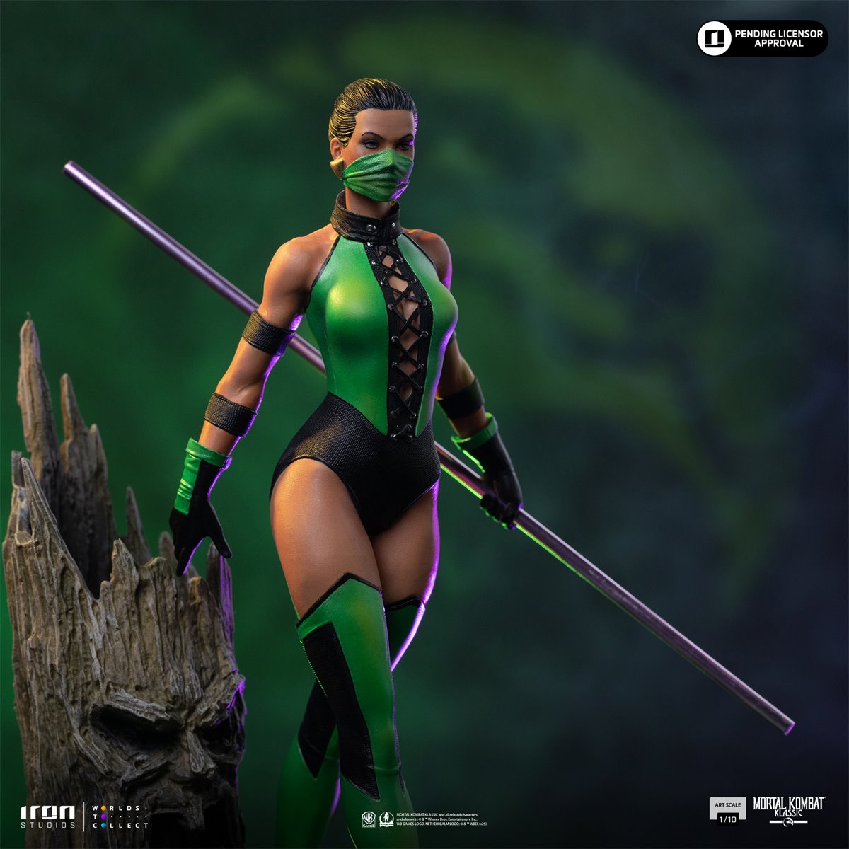 PRE-ORDER Mortal Kombat Jade 1:10 Art Scale Limited Edition Statue RN37034 US-IMPORT