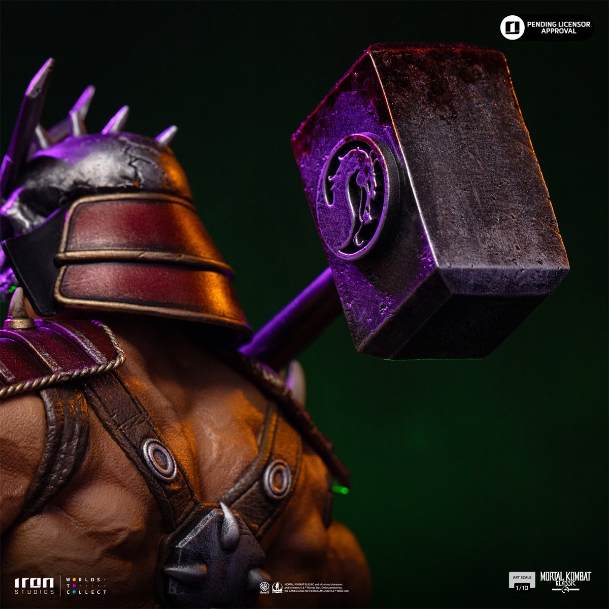 PRE-ORDER Mortal Kombat Shao Kahn Emperor of Outworld 1:10 Art Scale Limited Edition Statue RN36402 US-IMPORT