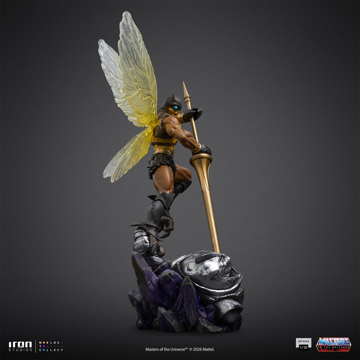 PRE-ORDER Masters of the Universe Buzz-Off 1:10 Art Scale Limited Edition Statue RN37010 US-IMPORT