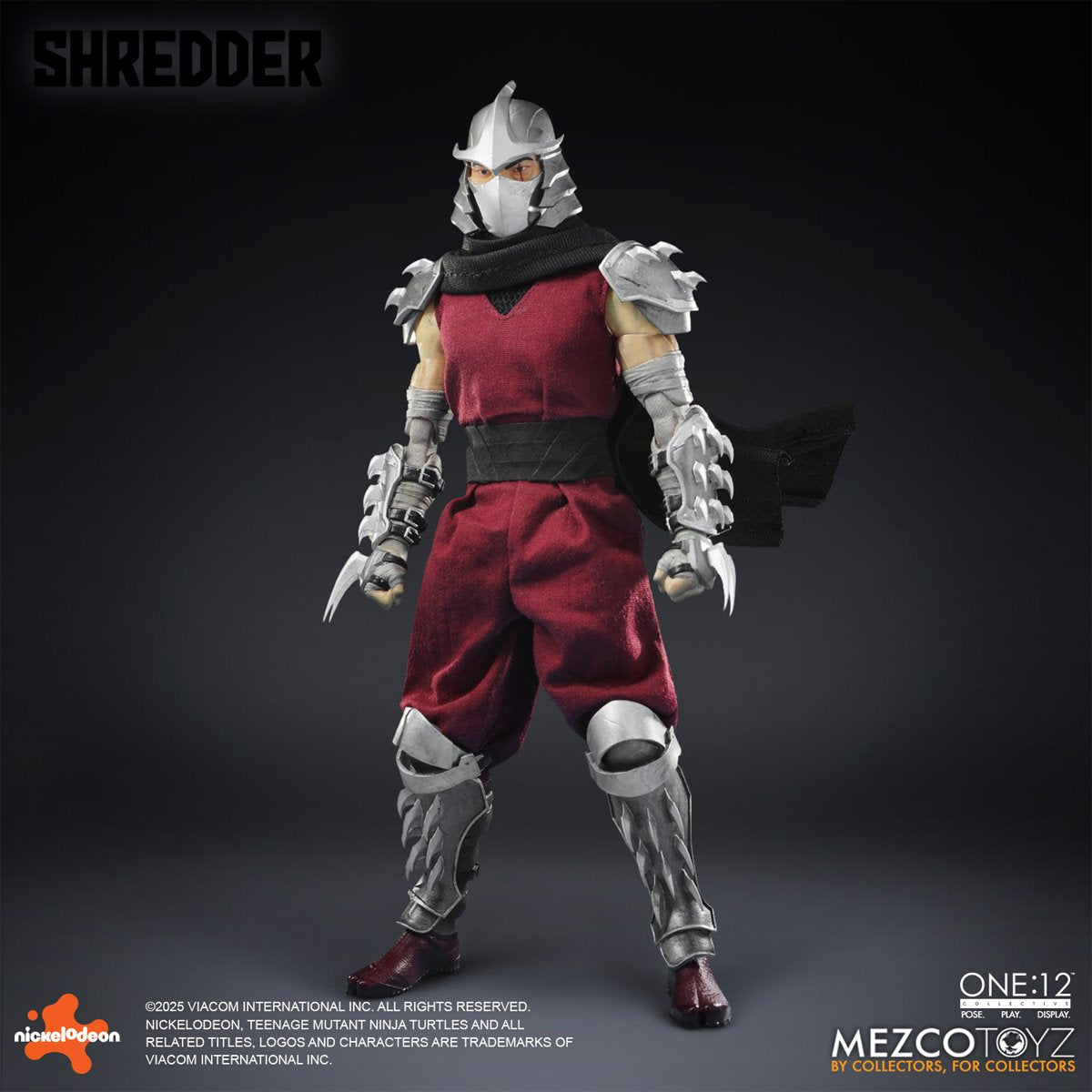 PRE-ORDER Teenage Mutant Ninja Turtles Shredder One:12 Collective Action Figure MZ75516 US-IMPORT