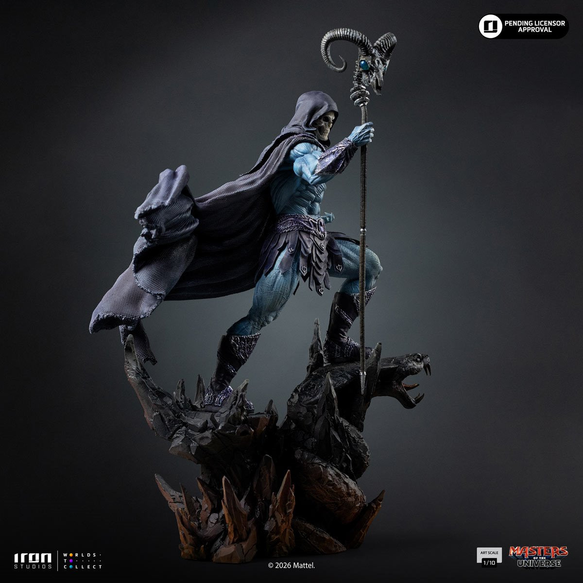 PRE-ORDER Masters of the Universe 2026 Movie Skeletor 1:10 Art Scale Limited Edition Statue RN37447 US-IMPORT