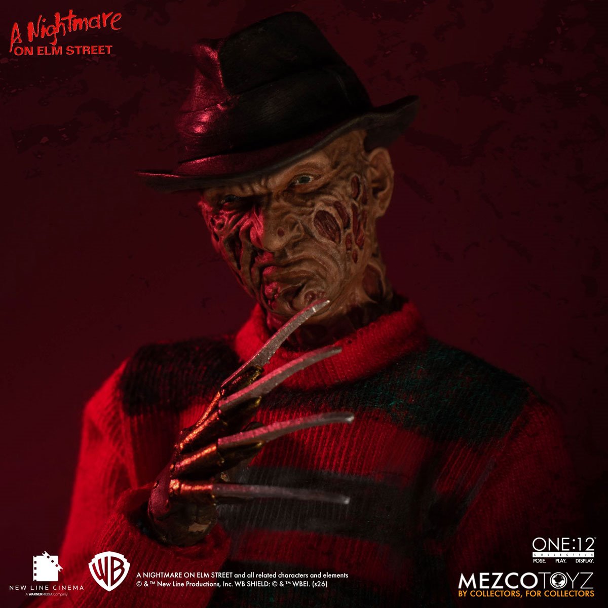 PRE-ORDER A Nightmare on Elm Street Freddy Krueger One:12 Collective Action Figure MZ77390 US-IMPORT