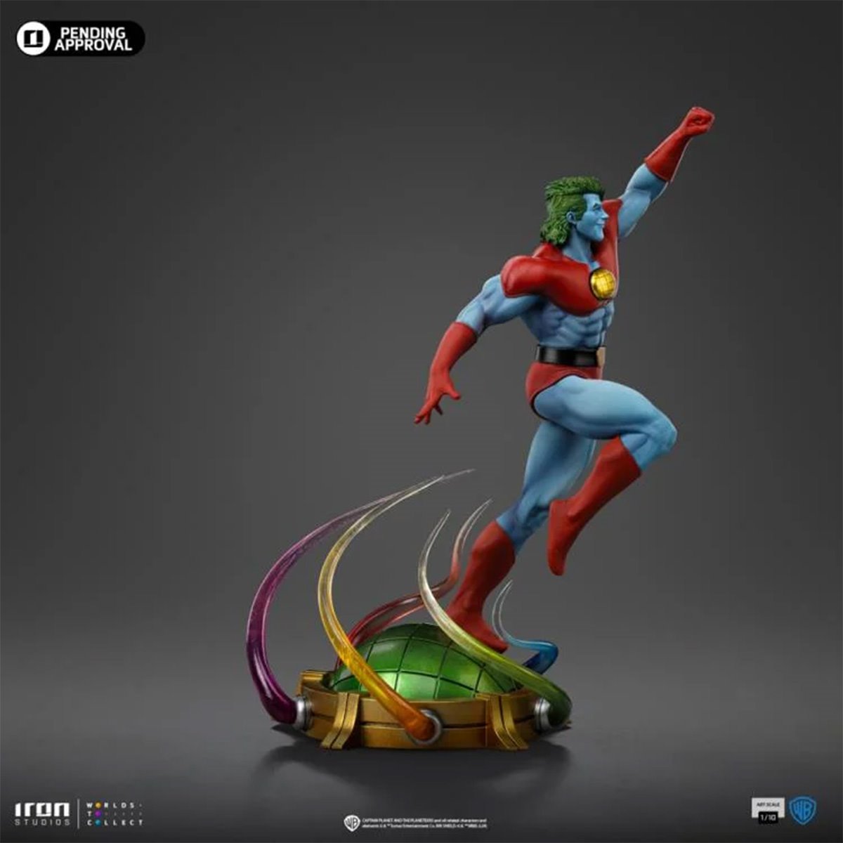 Captain Planet and the Planeteers Captain Planet 1:10 Art Scale Limited Edition Statue RN57064 US-IMPORT