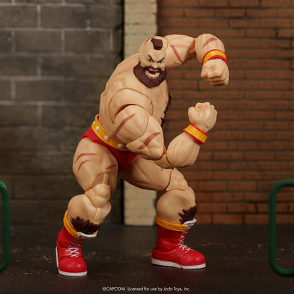 Pre-Order Ultra Street Fighter II Zangief Deluxe 6-Inch Scale Action Figure US-IMPORT JD35742
