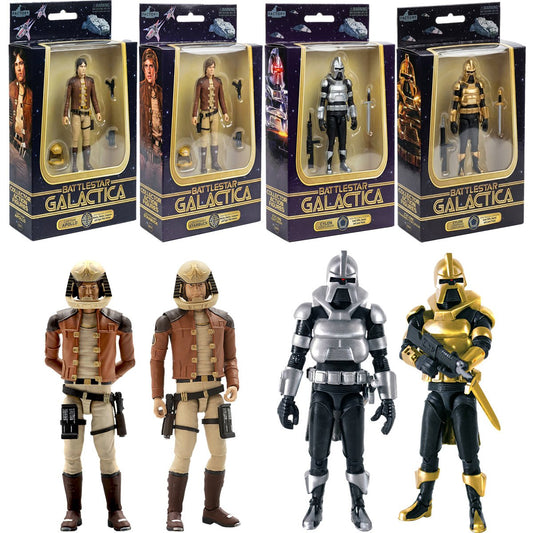 PRE-ORDER Battlestar Galactica 1978 Wave 1, 3 3/4-Inch Action Figure FT408752A US-Import